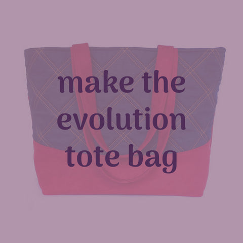 make the evolution tote bag