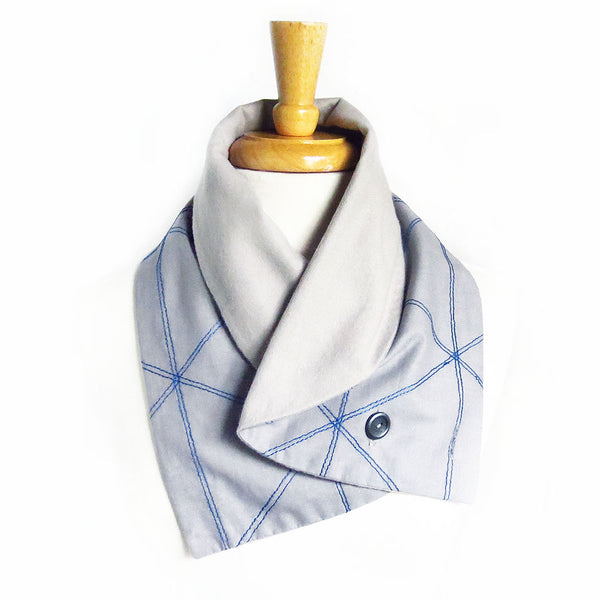 andromeda button scarf