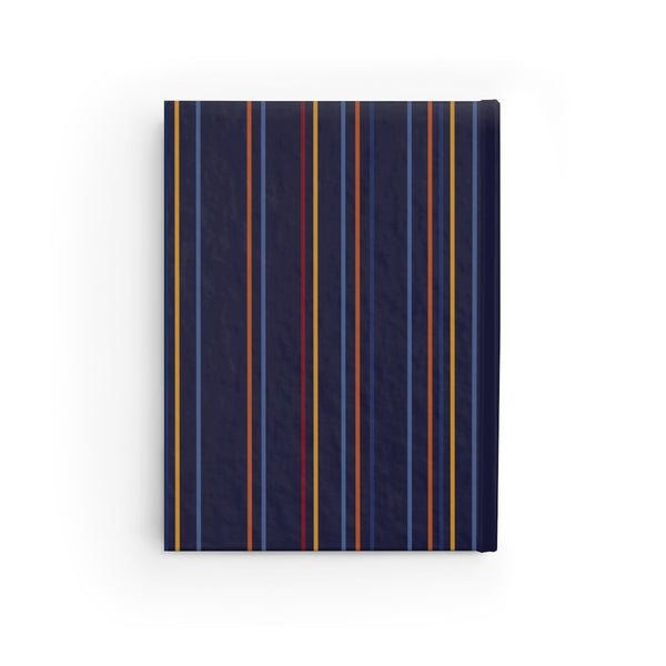 hardcover journal - sunset stripes