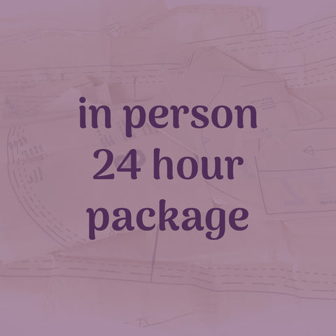 24 hour in person lesson package