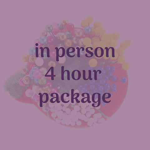 4 hour in person lesson package