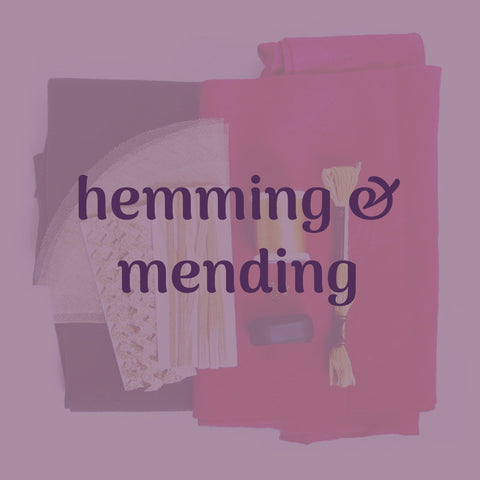 hemming & mending: in person