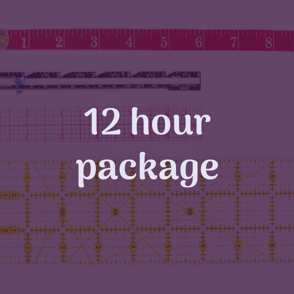12 hour lesson package