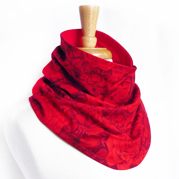 rosetta button scarf