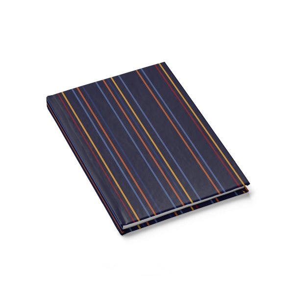 hardcover journal - sunset stripes
