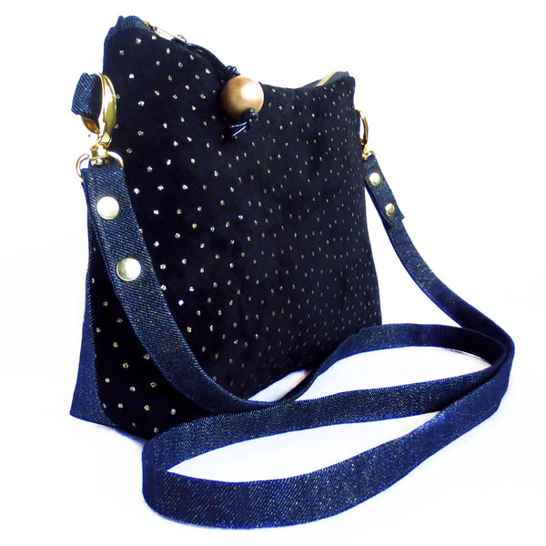side view of the calliope crossbody bag