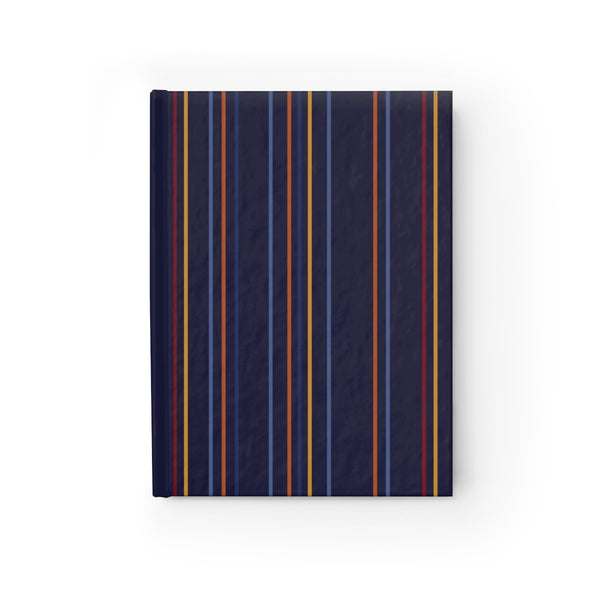 hardcover journal - sunset stripes