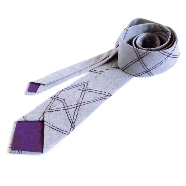 jefferson in purple necktie